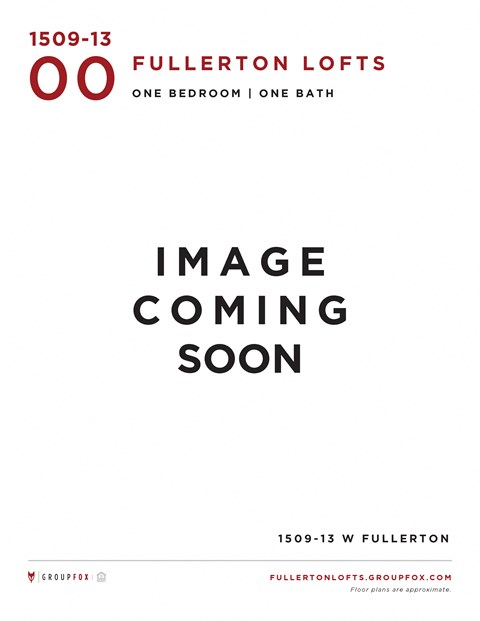 Fullerton Lofts One Bedroom Floor Plan